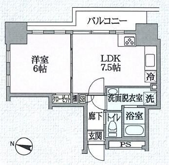 ディオヒルズ二日町の間取り