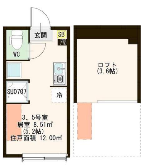 【間取り】 | ハーモニーテラス上井草Ⅲ
