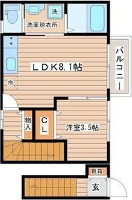 Luminare台原Ⅱの間取り