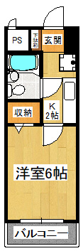 ガーデンヒルズ中山の間取り