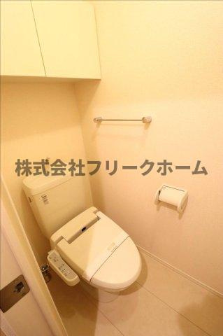 武蔵野市境南町５丁目のアパートのトイレ