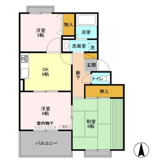 【間取り】 | ピュアコート　(1)壱番館