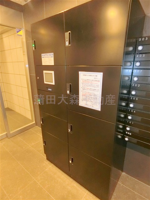 CREST　TAPP羽田のその他共用部分|宅配BOX