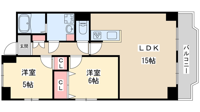 【間取り】 | パークヒルズ新大阪オアシス
