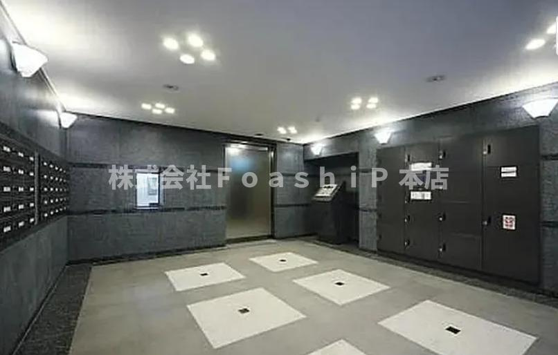 ルーブル西早稲田弐番館のロビー