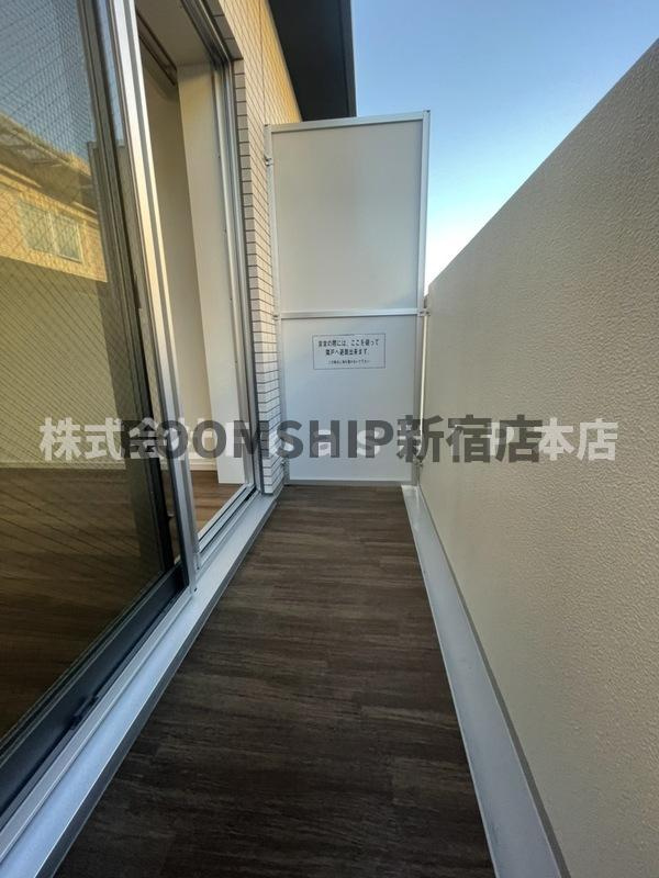 SHOKEN Residence川崎＜登戸WEST＞のバルコニー