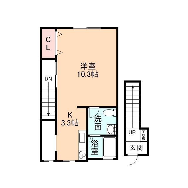 ソリハル Bの間取り