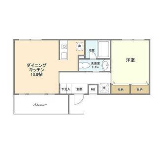 【間取り】 | doppio瀬田 | 間取りです。