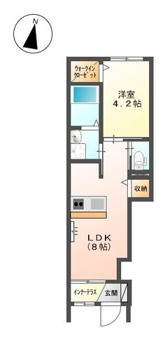 桜花の間取り|間取図