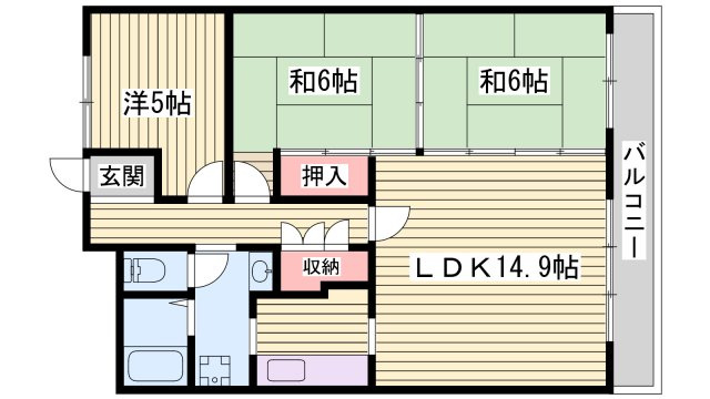 フェアリッチフィールドの間取り