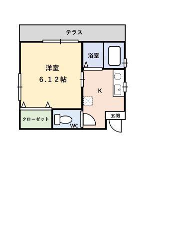 ビームKⅡの間取り