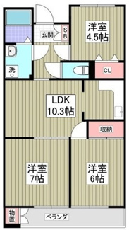 【間取り】 | メゾンタジマ | 間取りです。