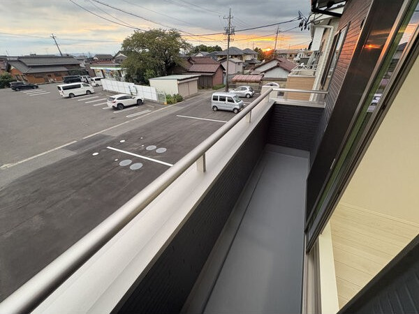 大赤見賃貸住宅Ｄ棟のバルコニー