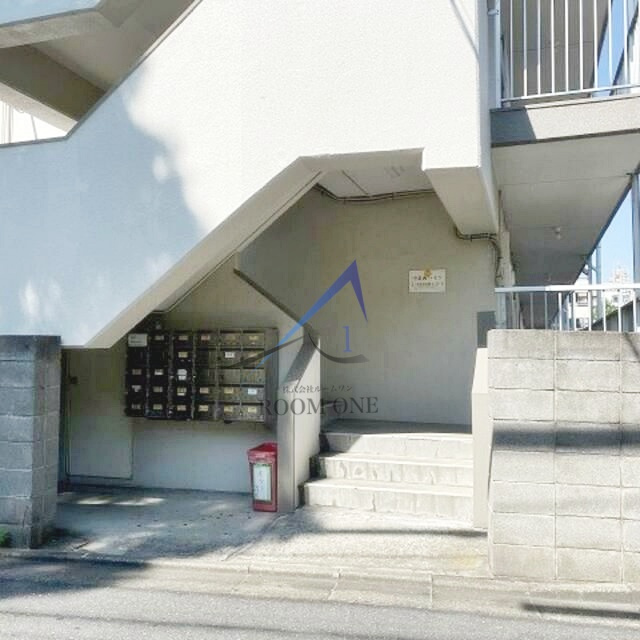 中葛西ハイツのエントランス|エントランスです。