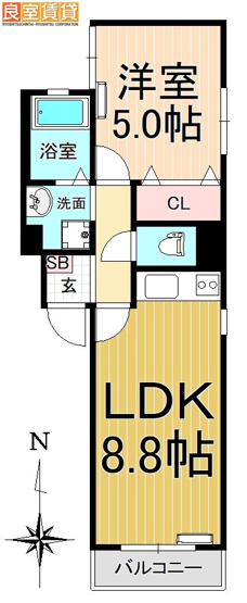 【間取り】 | サントル大宝