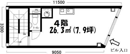 フタバビルの間取り