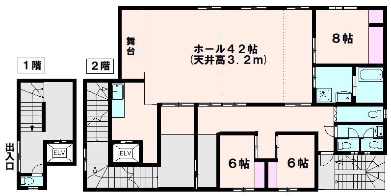 豊舟ビルの間取り