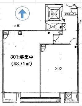 府中市府中町１丁目の店舗の間取り
