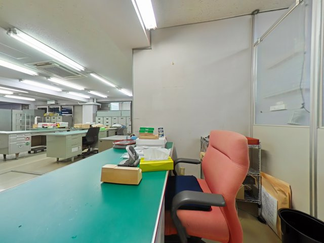 臼井印刷ビルのロビー|清潔なロビーです