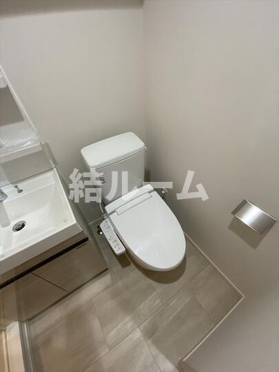 川口市西青木４丁目の賃貸マンションのトイレ