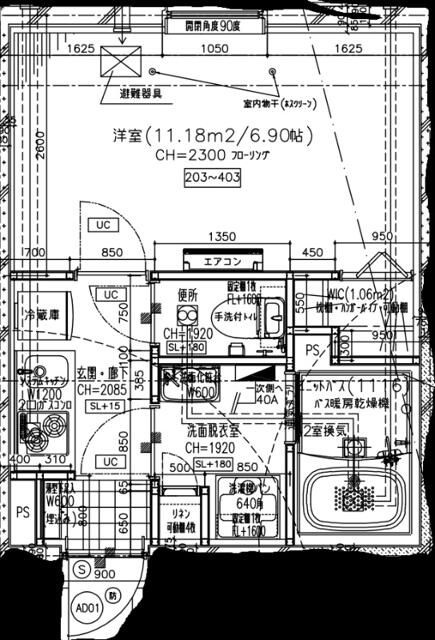 北品川２丁目新築工事ＰＪの間取り