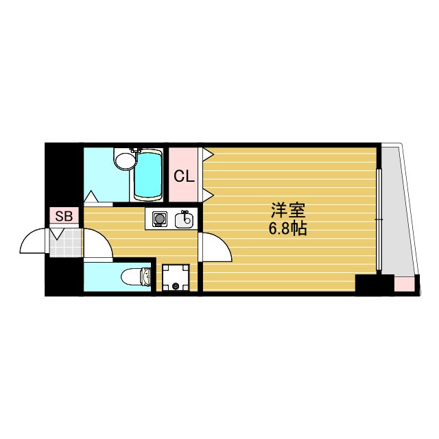モンテ新大阪の間取り
