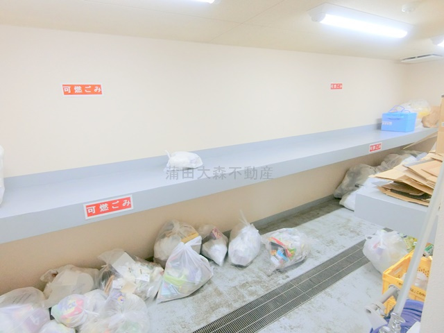 セジョリ鵜の木のその他共用部分|曜日時間関係なくゴミ出し可能な敷地内ゴミ捨て場