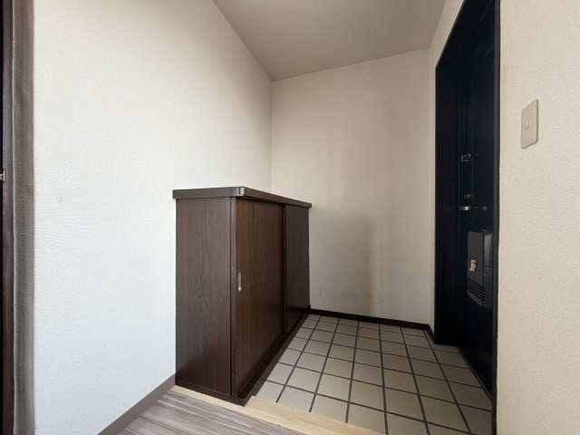 小幡パークマンションの玄関