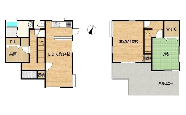中古戸建　吉見町下細谷336-8（期間限定現況販売）の間取り