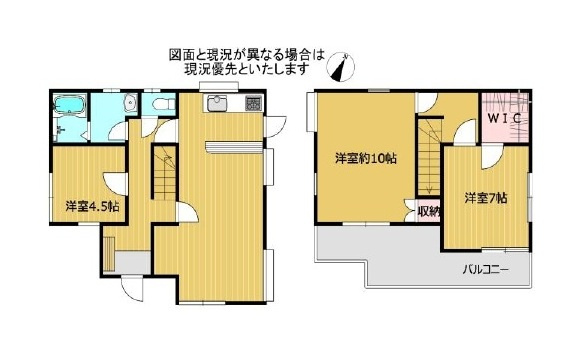 中古戸建　吉見町下細谷336-8（リフォーム住宅）の間取り