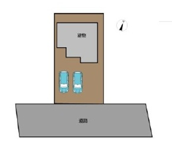 中古戸建　吉見町下細谷336-8（リフォーム住宅）の区画図