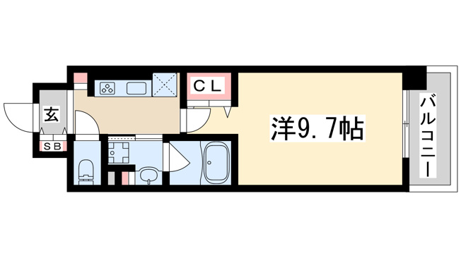 【間取り】 | ラルシェパルク新大阪