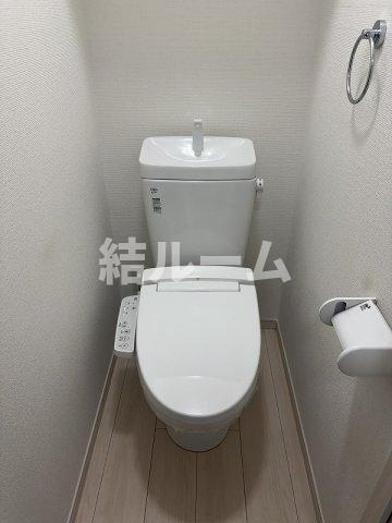 北区栄町のアパートのトイレ