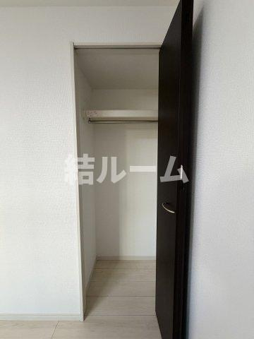 北区栄町のアパートの収納