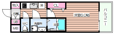 【間取り】 | レジュールアッシュ福島レジデンス