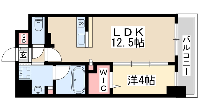 【間取り】 | サンセール江坂