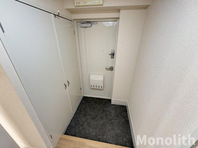 泉北鴨谷台３丁6号棟の玄関