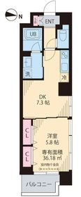 【間取り】 | Yun Park Kiba(ユンパーク木場)