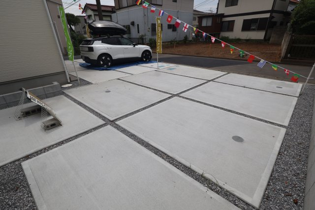 《仲介手数料無料》上尾市大字原市1421-19新築一戸建ての駐車場