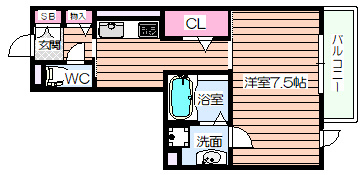 【間取り】 | エストドミール野田