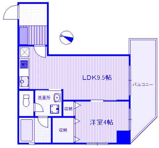 堀越ビルの間取り