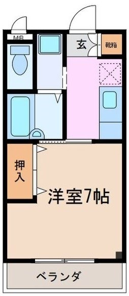 ブリーズⅡの間取り