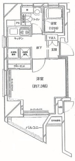 【間取り】 | ラステュディオ押上 | 間取りです。