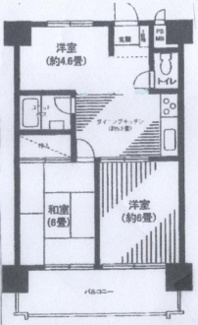 【間取り】 | セザール五反田 | 間取りです。