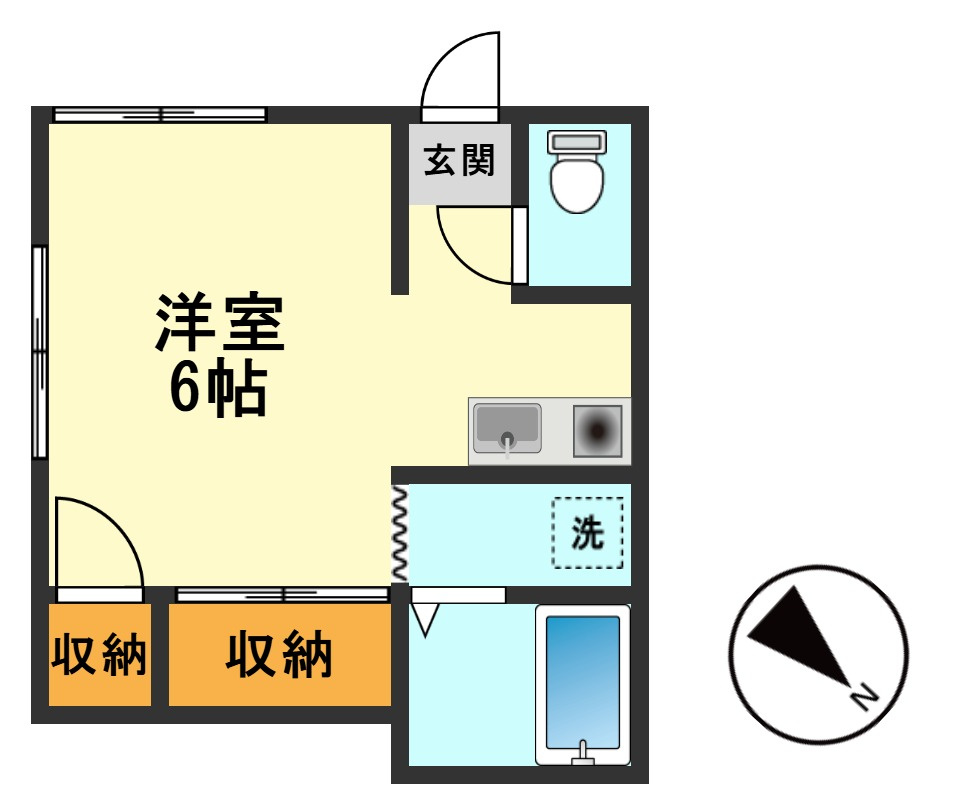 グリュックハウスの間取り