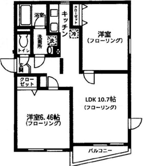 【間取り】 | ＭＯＤＵＬＯＲ　ＭＩＴＡＫＡ | 間取りです。