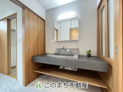 【洗面所】 | 小山市横倉Ⅱ期モデル | モデルハウス！！各所の仕様にこだわりを感じますね♪