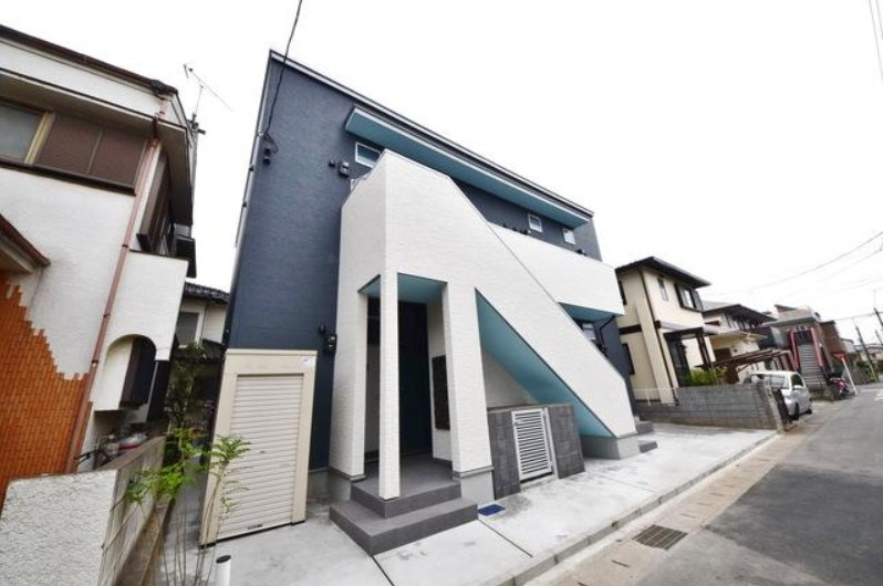 松戸市馬橋のアパートの外観