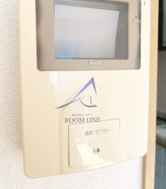 クレインハウス妙典のセキュリティ|モニター付きインターホンです。