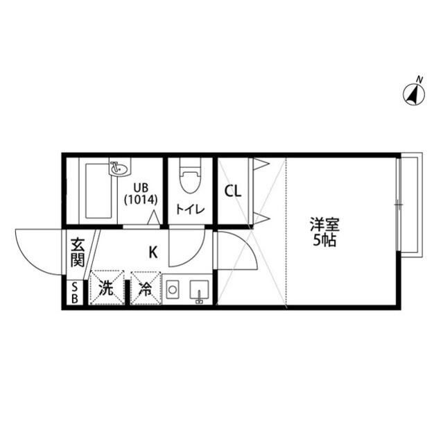 プレミエール南千住の間取り